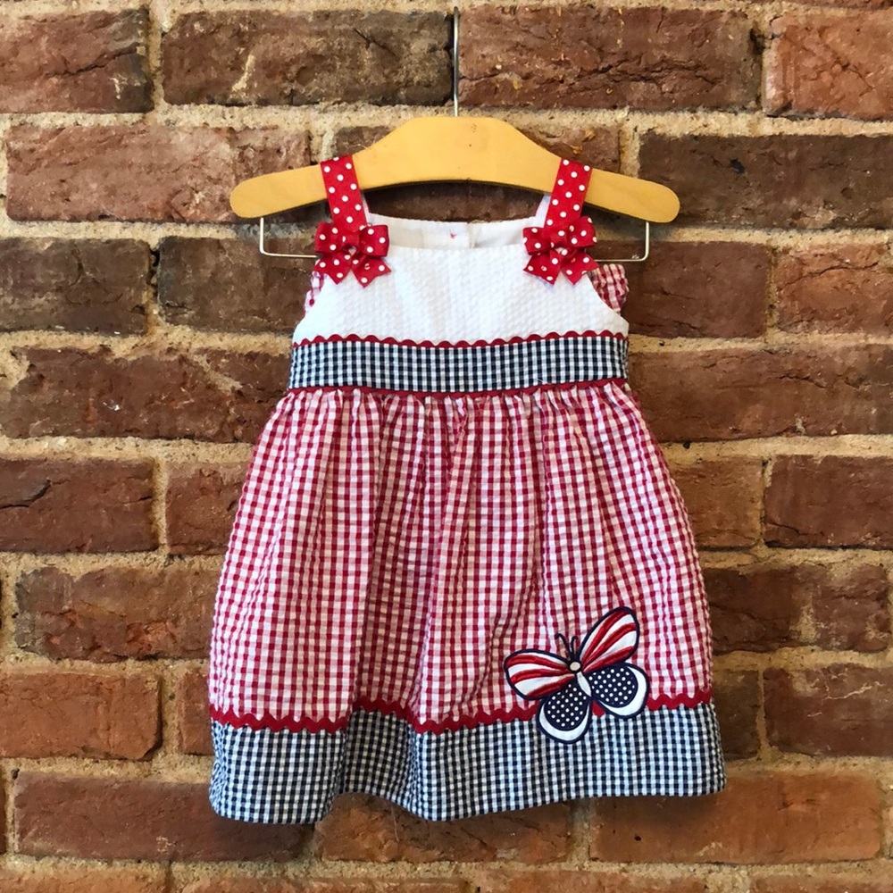 Patriotic Sun Dress 18 mo